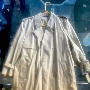 Men's Classic Beige Trench Coat